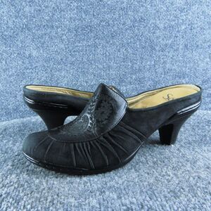 Sofft‎ Women's Mule Black Leather Pump 7.5M Gently Used 2025